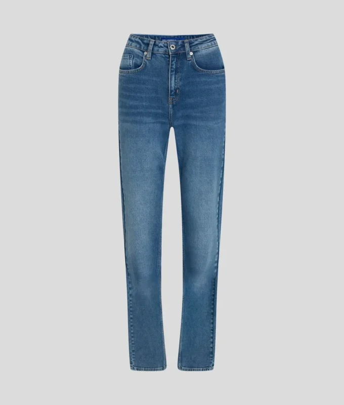 HOCHGESchnittene Straight-Jeans HOCHGESchnittene Straight-Jeans