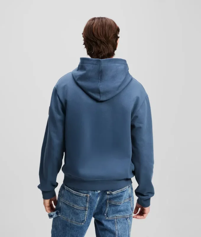 HOODIE MIT AUFGENÄHTEM LOGO HOODIE MIT AUFGENÄHTEM LOGO