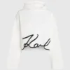 Hoodie mit charakteristischem Saum Hoodie mit charakteristischem Saum