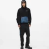 Hoodie mit Denim-Tasche Hoodie mit Denim-Tasche