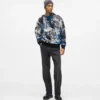Hoodie mit durchgehendem Paint-Effekt Hoodie mit durchgehendem Paint-Effekt