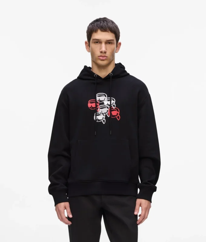 Hoodie mit Ikon-Print Hoodie mit Ikon-Print