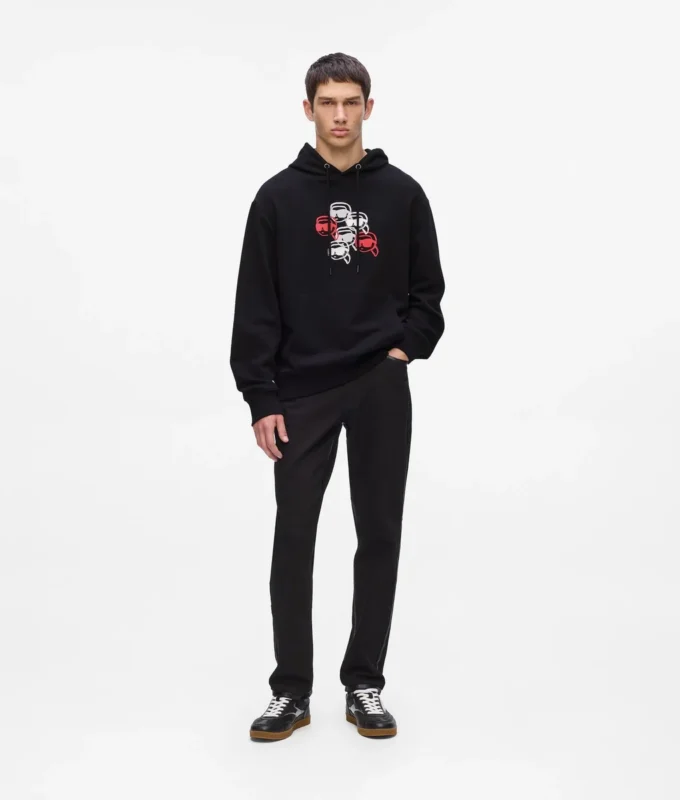 Hoodie mit Ikon-Print Hoodie mit Ikon-Print
