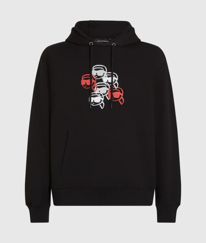 Hoodie mit Ikon-Print Hoodie mit Ikon-Print