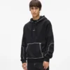 Hoodie mit Kontrastnähten Hoodie mit Kontrastnähten