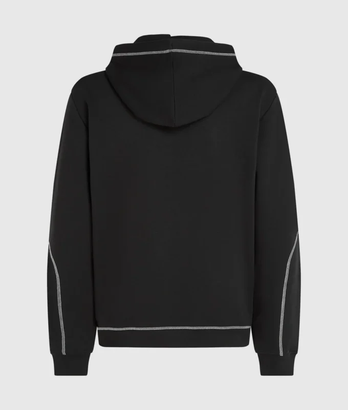 Hoodie mit Kontrastnähten Hoodie mit Kontrastnähten