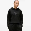 Hoodie mit Monogramm-Nieten Hoodie mit Monogramm-Nieten