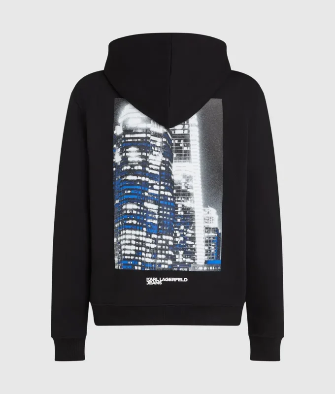Hoodie mit Stadtmotiv Hoodie mit Stadtmotiv