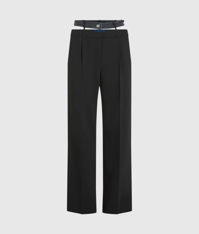 Hose mit doppeltem Bund