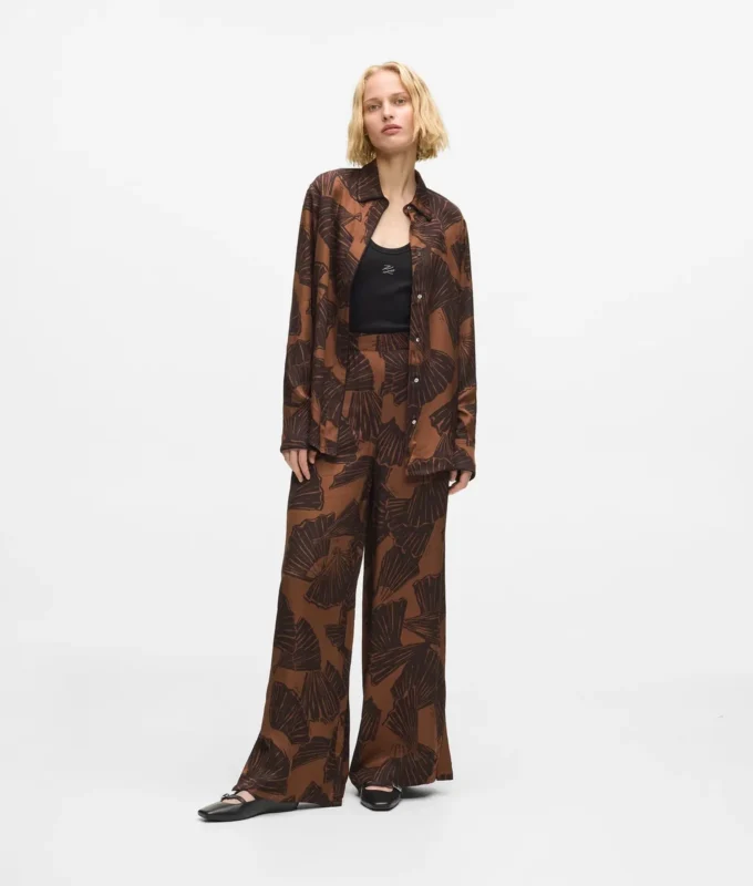 Hose mit Fächerprint Hose mit Fächerprint