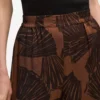 Hose mit Fächerprint Hose mit Fächerprint