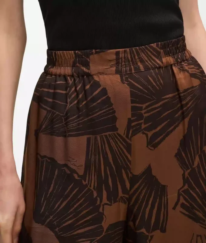 Hose mit Fächerprint Hose mit Fächerprint