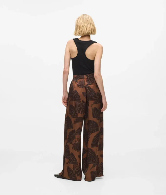 Hose mit Fächerprint Hose mit Fächerprint
