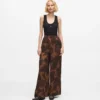 Hose mit Fächerprint Hose mit Fächerprint