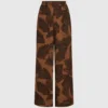 Hose mit Fächerprint Hose mit Fächerprint