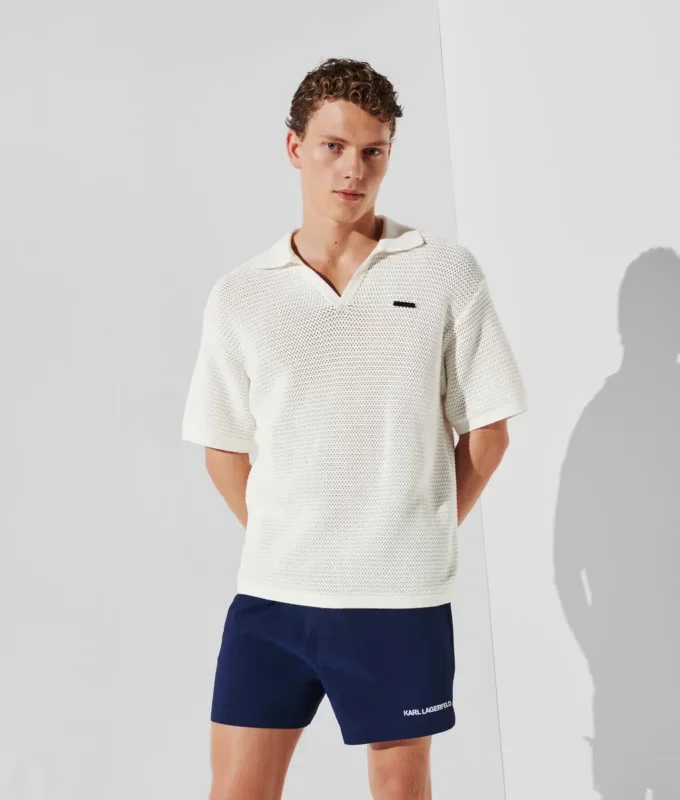 HOTEL KARL CROCHET POLO SHIRT HOTEL KARL CROCHET POLO SHIRT