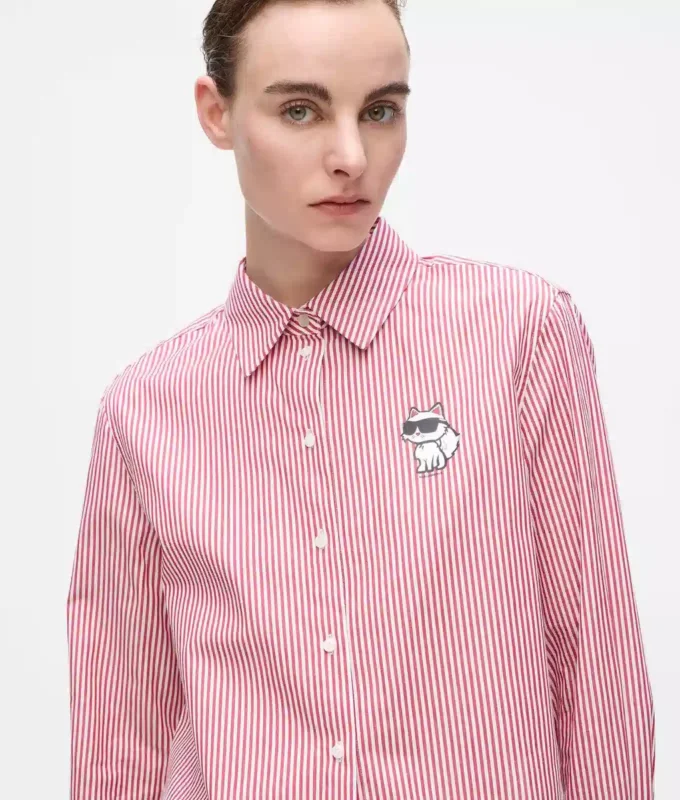 Ikon Choupette Cropped-Shirt Ikon Choupette Cropped-Shirt
