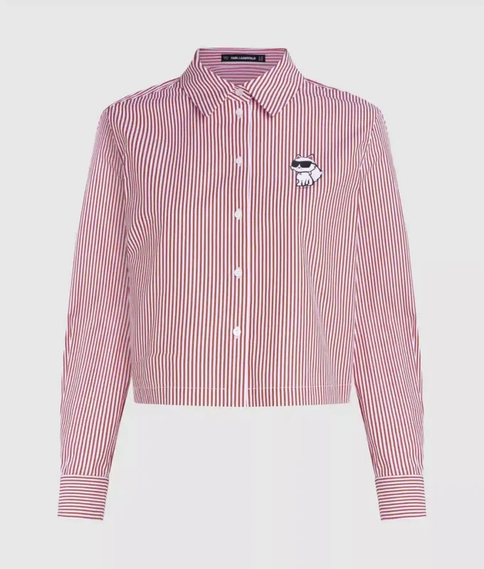 Ikon Choupette Cropped-Shirt Ikon Choupette Cropped-Shirt