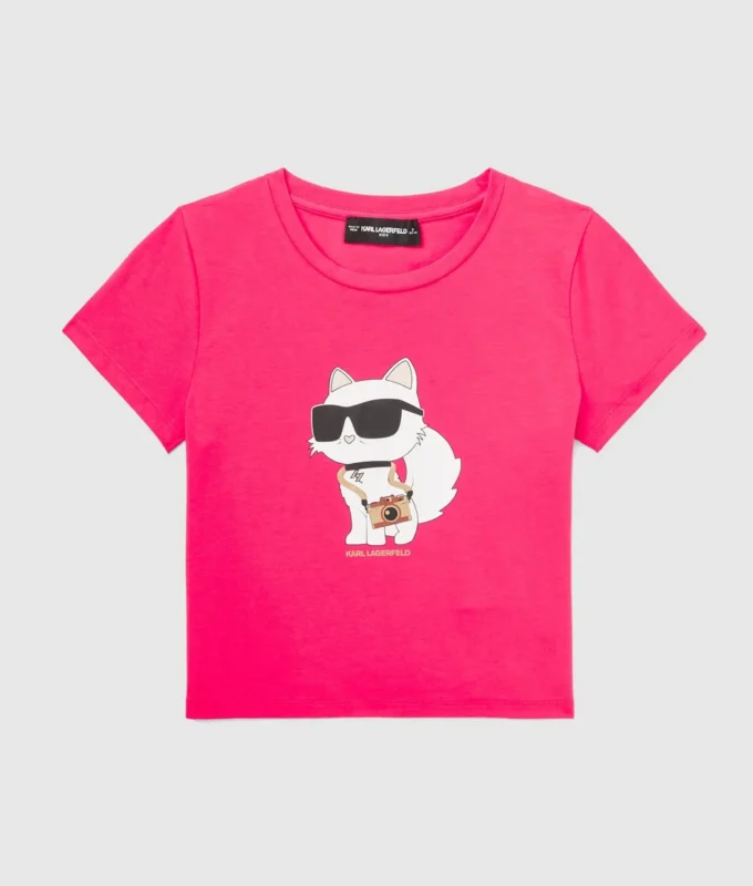 Ikon Choupette T-Shirt für Mädchen Ikon Choupette T-Shirt für Mädchen