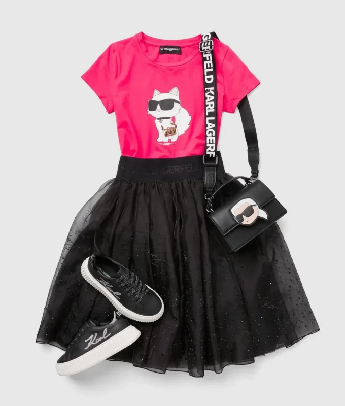 Ikon Choupette T-Shirt für Mädchen Ikon Choupette T-Shirt für Mädchen