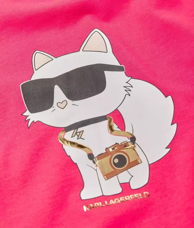 Ikon Choupette T-Shirt für Mädchen Ikon Choupette T-Shirt für Mädchen
