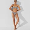 IKON GESTREIFTE BIKINIHOSE
