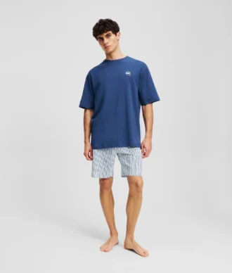 IKON GESTREIFTES PYJAMA-SET