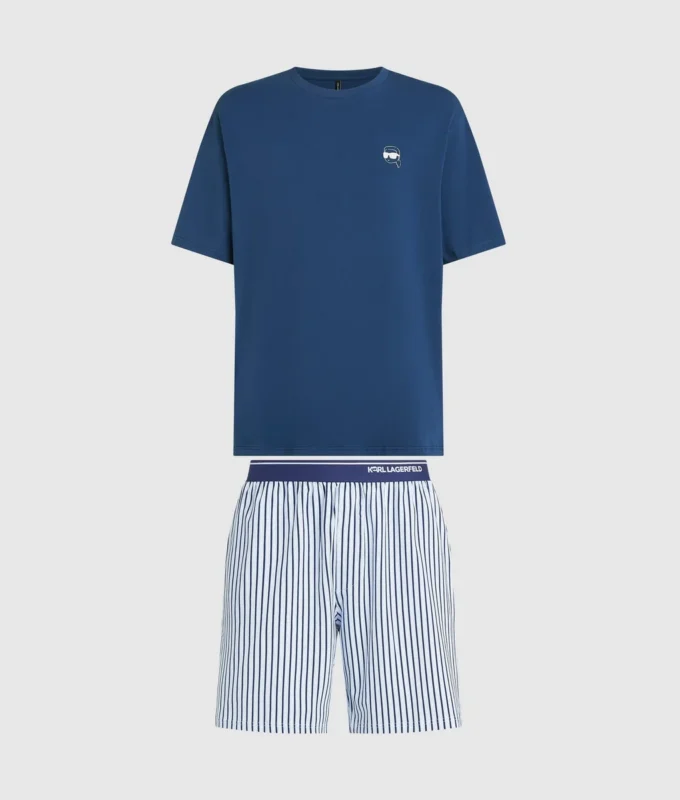 IKON GESTREIFTES PYJAMA-SET IKON GESTREIFTES PYJAMA-SET