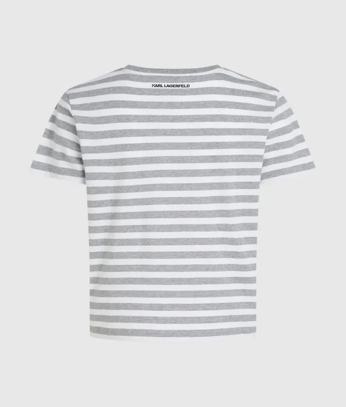 Ikon gestreiftes T-Shirt