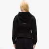 Ikon Hoodie mit gerafftem Reißverschluss Ikon Hoodie mit gerafftem Reißverschluss