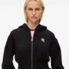 Ikon Hoodie mit gerafftem Reißverschluss Ikon Hoodie mit gerafftem Reißverschluss