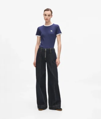 Ikon-Jeans mit weitem Bein