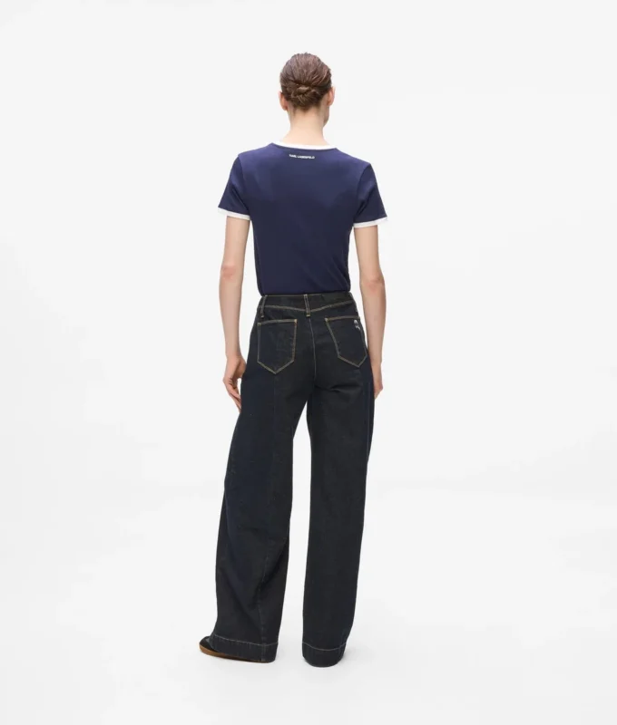 Ikon-Jeans mit weitem Bein