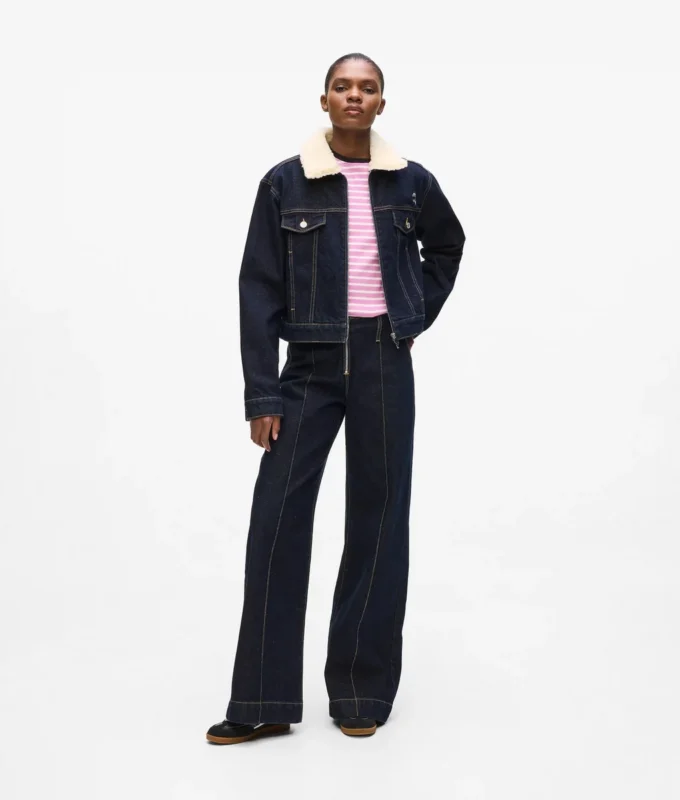 Ikon-Jeans mit weitem Bein