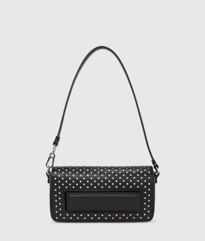 Ikon K Schultertasche mit Nieten Ikon K Schultertasche mit Nieten