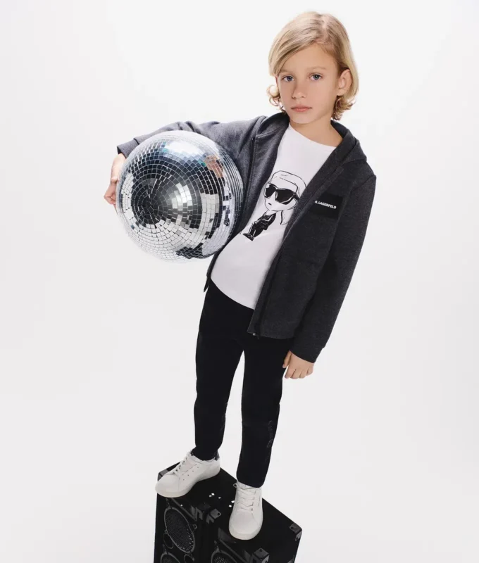 Ikon-Kapuzenjacke mit Reißverschluss für Jungen Ikon-Kapuzenjacke mit Reißverschluss für Jungen