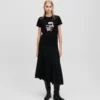 IKON KARL & CHOUPETTE RHINESTONE T-SHIRT
