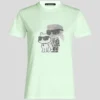 IKON KARL & CHOUPETTE RHINESTONE T-SHIRT