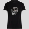 IKON KARL & CHOUPETTE RHINESTONE T-SHIRT