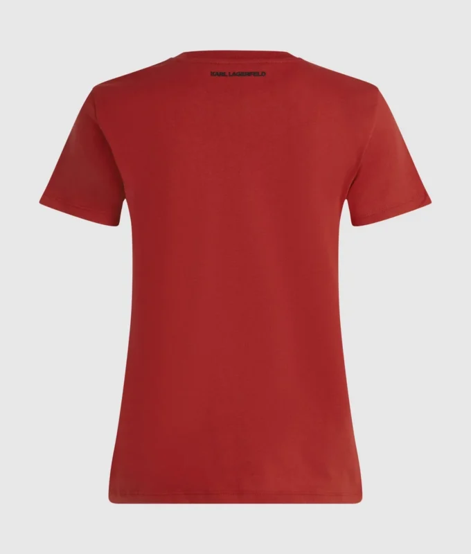 IKON KARL & CHOUPETTE RHINESTONE T-SHIRT
