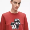 Ikon Karl und Choupette Sweatshirt Ikon Karl und Choupette Sweatshirt