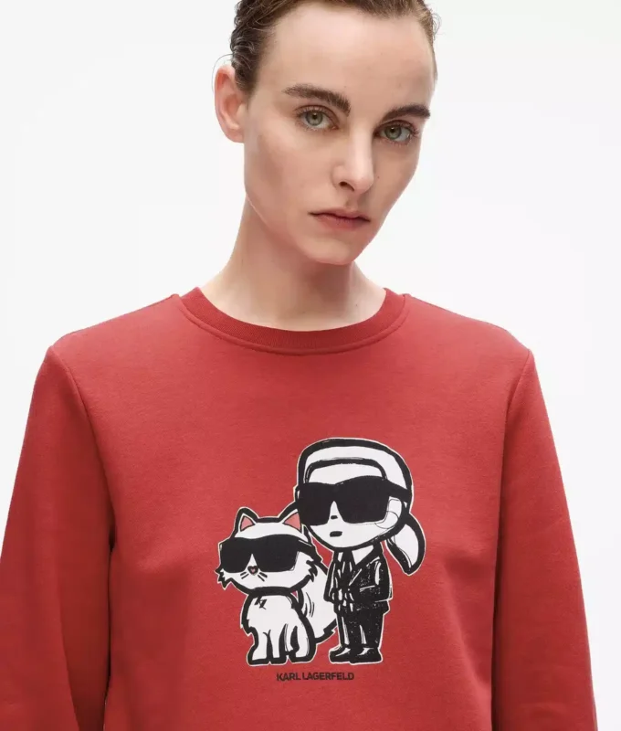Ikon Karl und Choupette Sweatshirt Ikon Karl und Choupette Sweatshirt