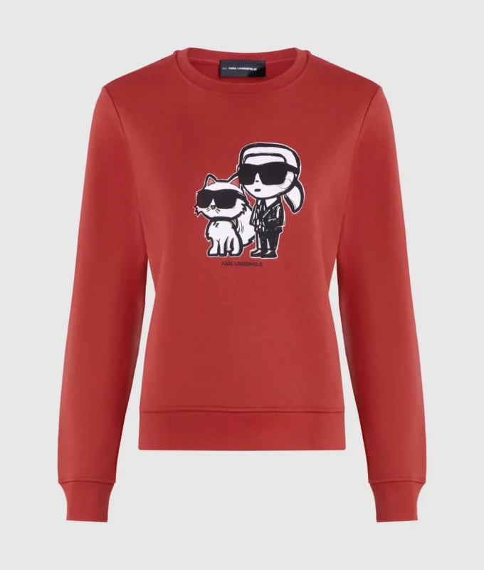 Ikon Karl und Choupette Sweatshirt Ikon Karl und Choupette Sweatshirt