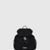 Ikon kleiner Rucksack aus Nylon mit Patte Ikon kleiner Rucksack aus Nylon mit Patte
