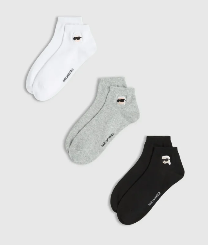 Ikon kurze Socken – 3er-Pack Ikon kurze Socken – 3er-Pack