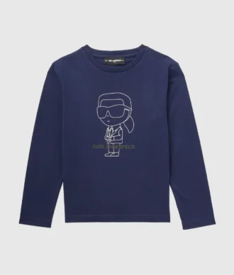 Ikon Langarm-T-Shirt für Jungen