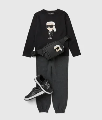 Ikon Langarm-T-Shirt für Jungen