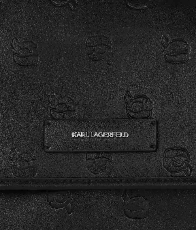 IKON MONOGRAM LARGE SHOULDER BAG IKON MONOGRAM LARGE SHOULDER BAG