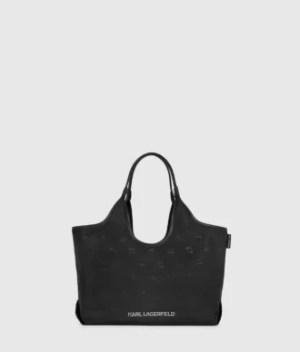 Ikon Nylon-Tragetasche mit Allover-Print
