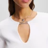 IKON PAVÉ CHARM HALSKETTE